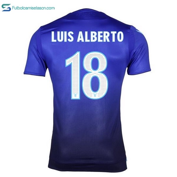 Camiseta Lazio 3ª Luis Alberto 2017/18
